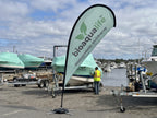 bioaqualife® Teardrop Feather Flag