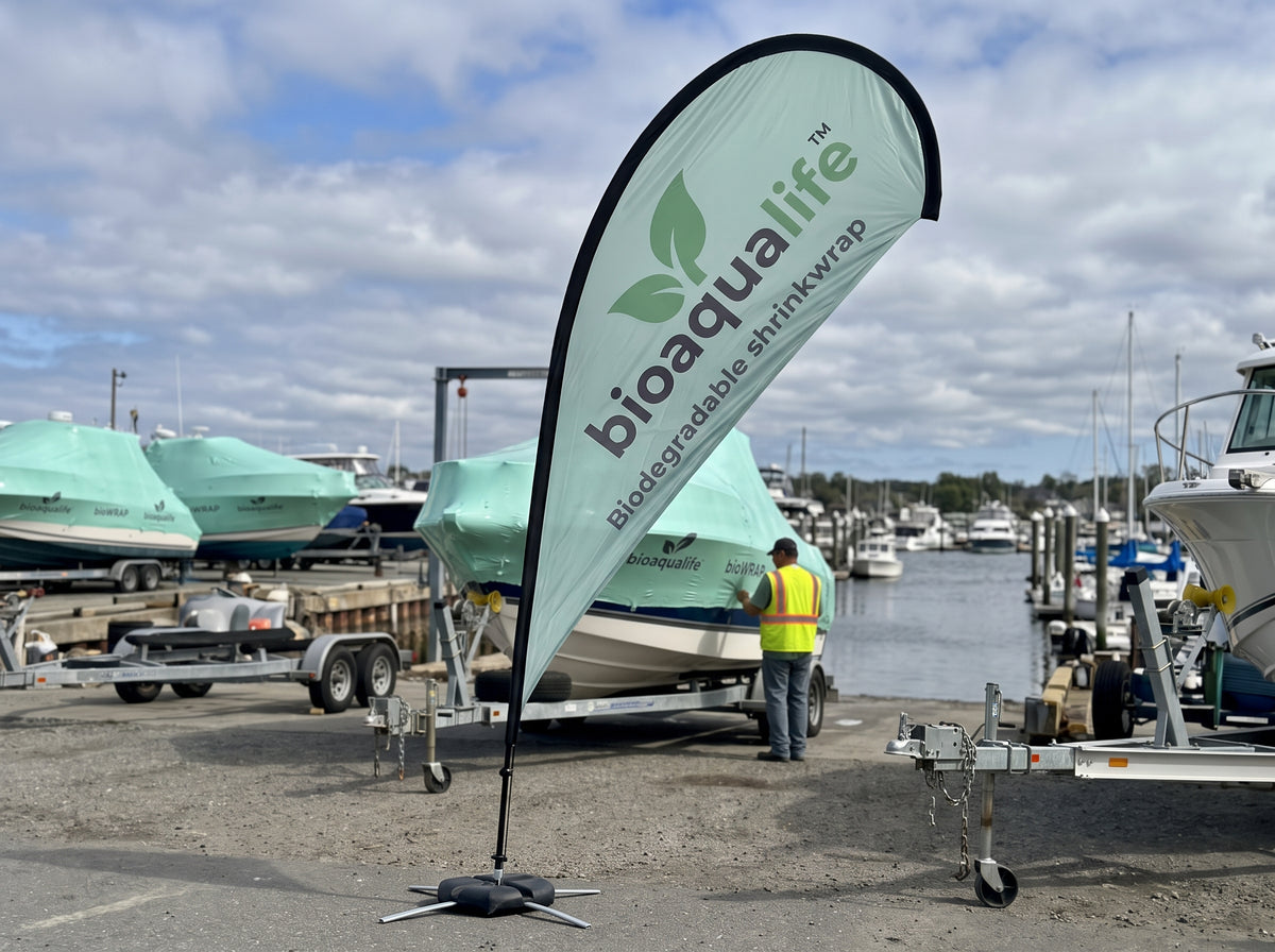 bioaqualife® Teardrop Feather Flag
