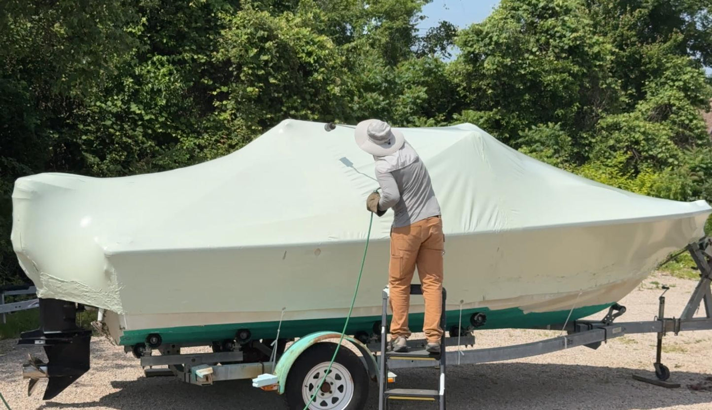 bioKit #2: 20'x33' - 7.5mil, bioWrap™ + 2" bioTape™ shrink